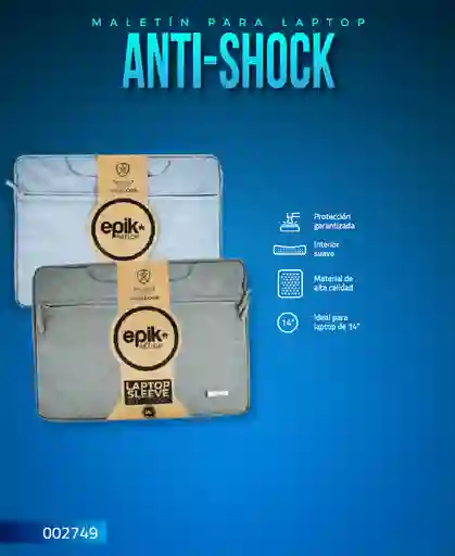 Funda Anti Shock Para Pc 13 A 14 Pulgadas