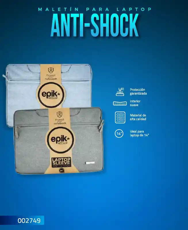 Funda Anti Shock Para Pc 13 A 14 Pulgadas