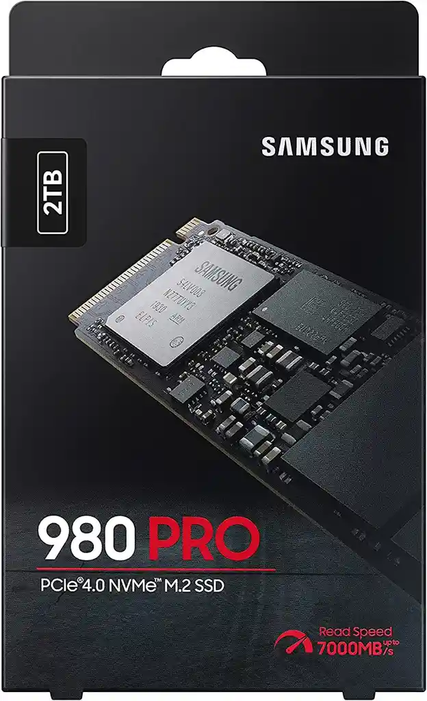 Disco Duro Ssd 2t M.2 Samsung 980 Pro Gen4 Para Juegos