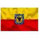 Bandera Capital Bogotá D.c Con Escudo 1mtr X1.5mt Exterior