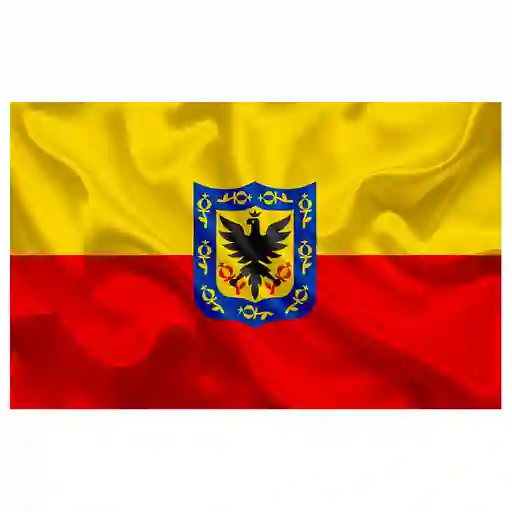 Bandera Capital Bogotá D.c Con Escudo 1mtr X1.5mt Exterior