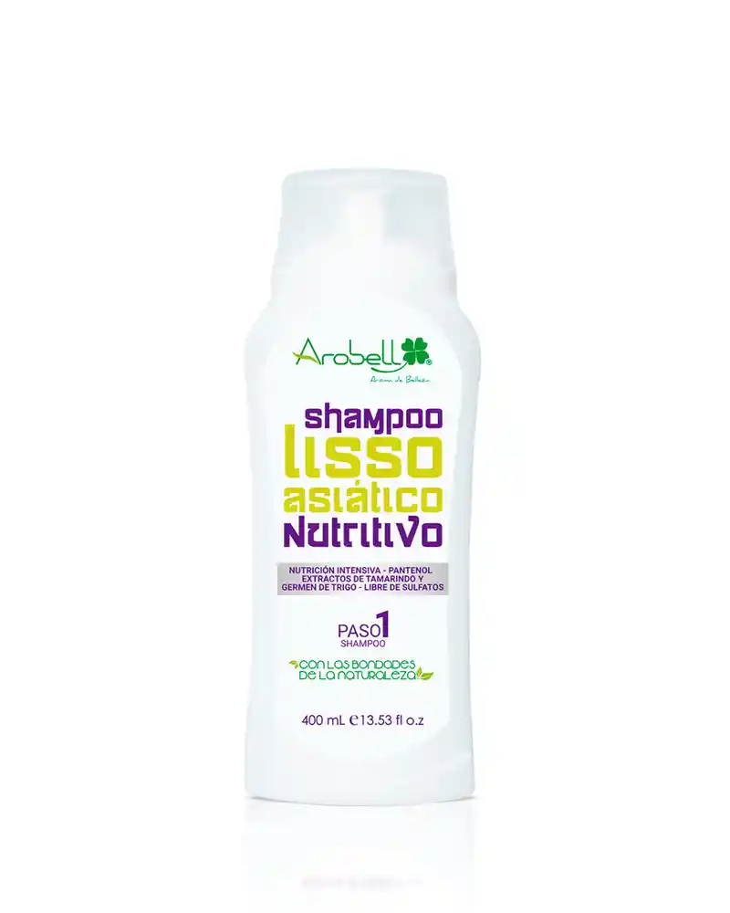 Shampoo Lisso Asiático 400ml - Arobell