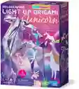 Kit De Arte Origami De Unicornio Con Luces