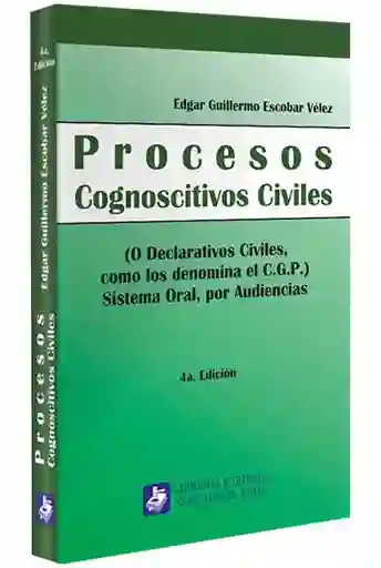 Procesos Cognoscitivos Civiles 4º Ediciòn