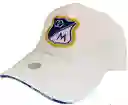 Gorra Equipos De Futbol Colombiano Millonarios Futbol Club Blanca