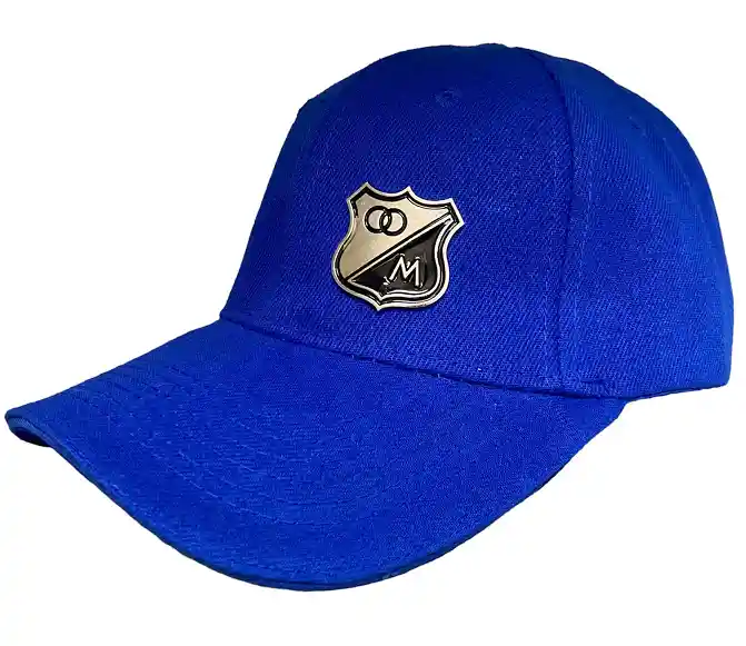 Gorra Equipos De Fútbol Colombiano Millonarios Fútbol Club/ Azul Rey/ 32603