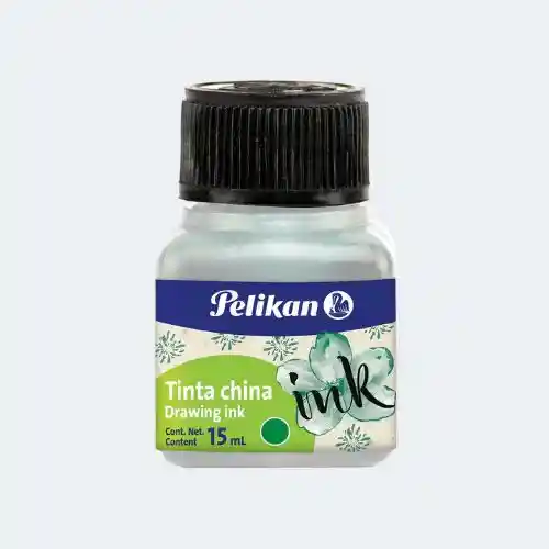 Tinta China Pelikan X 15 Ml Verde