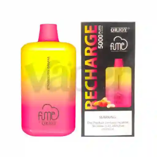 Vape Fume Recharge Strawberry Banana 5000 Puffs