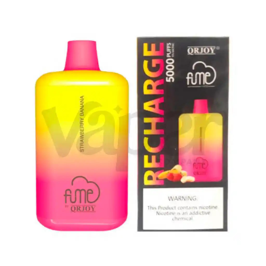 Vape Fume Recharge Strawberry Banana 5000 Puffs