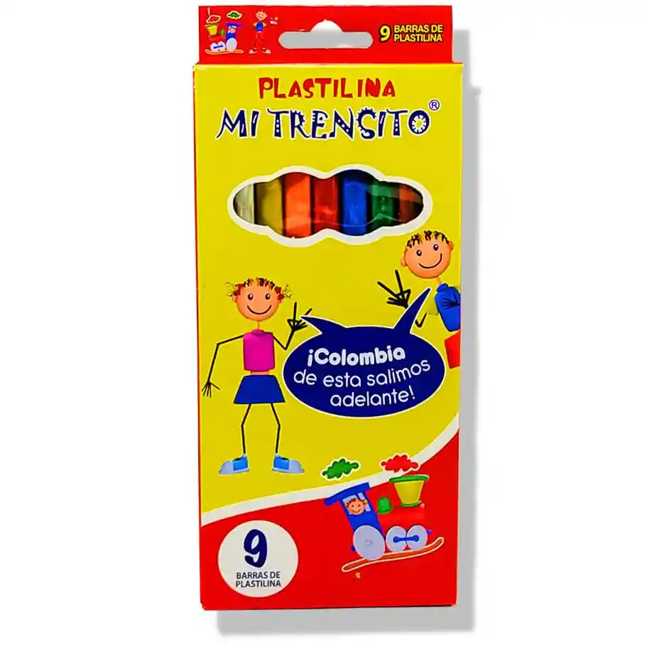 Plastilina Mi Trensito X9