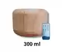  Difusor De Aromas 300 Ml  HUMIDIFICADOR  De Aire Tipo Madera Clara Ambientador 