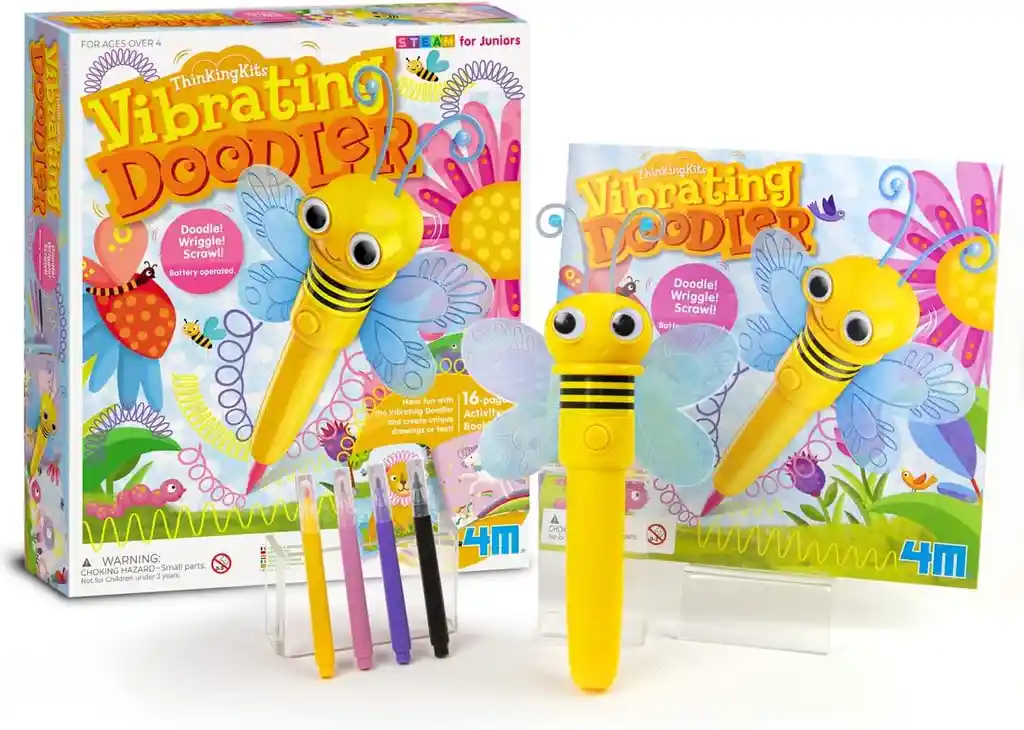 Juego De Arte Bolígrafo Vibratorio Bee Stem Niños Niñas