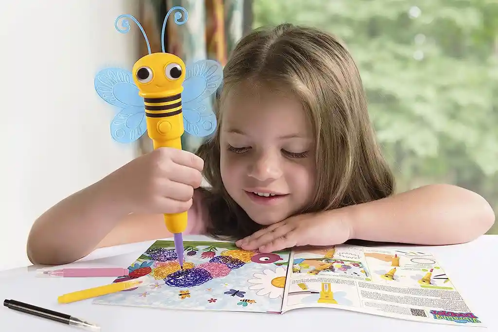 Juego De Arte Bolígrafo Vibratorio Bee Stem Niños Niñas