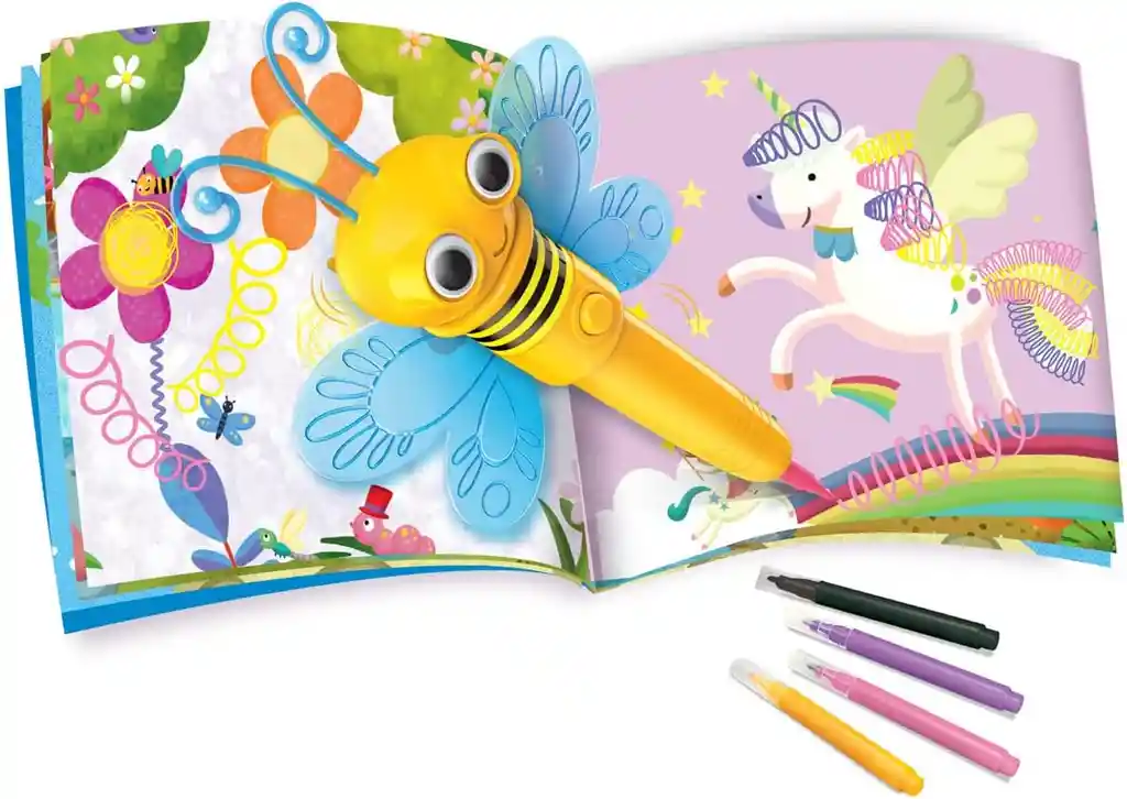 Juego De Arte Bolígrafo Vibratorio Bee Stem Niños Niñas