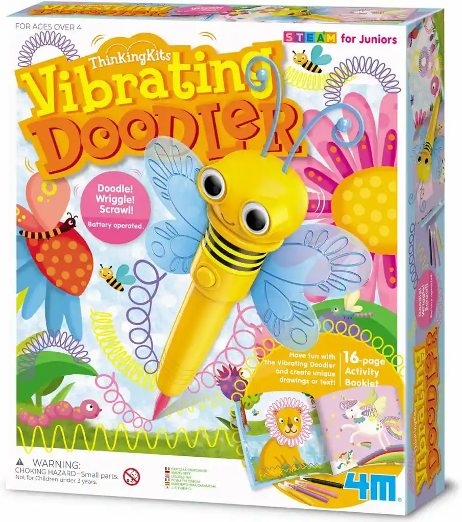 Juego De Arte Bolígrafo Vibratorio Bee Stem Niños Niñas