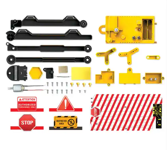 Set De Experimento Puerta De Barrera Motorizada Niños Niñas