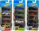 Pack 5 Carros Hot Wheels Surtido