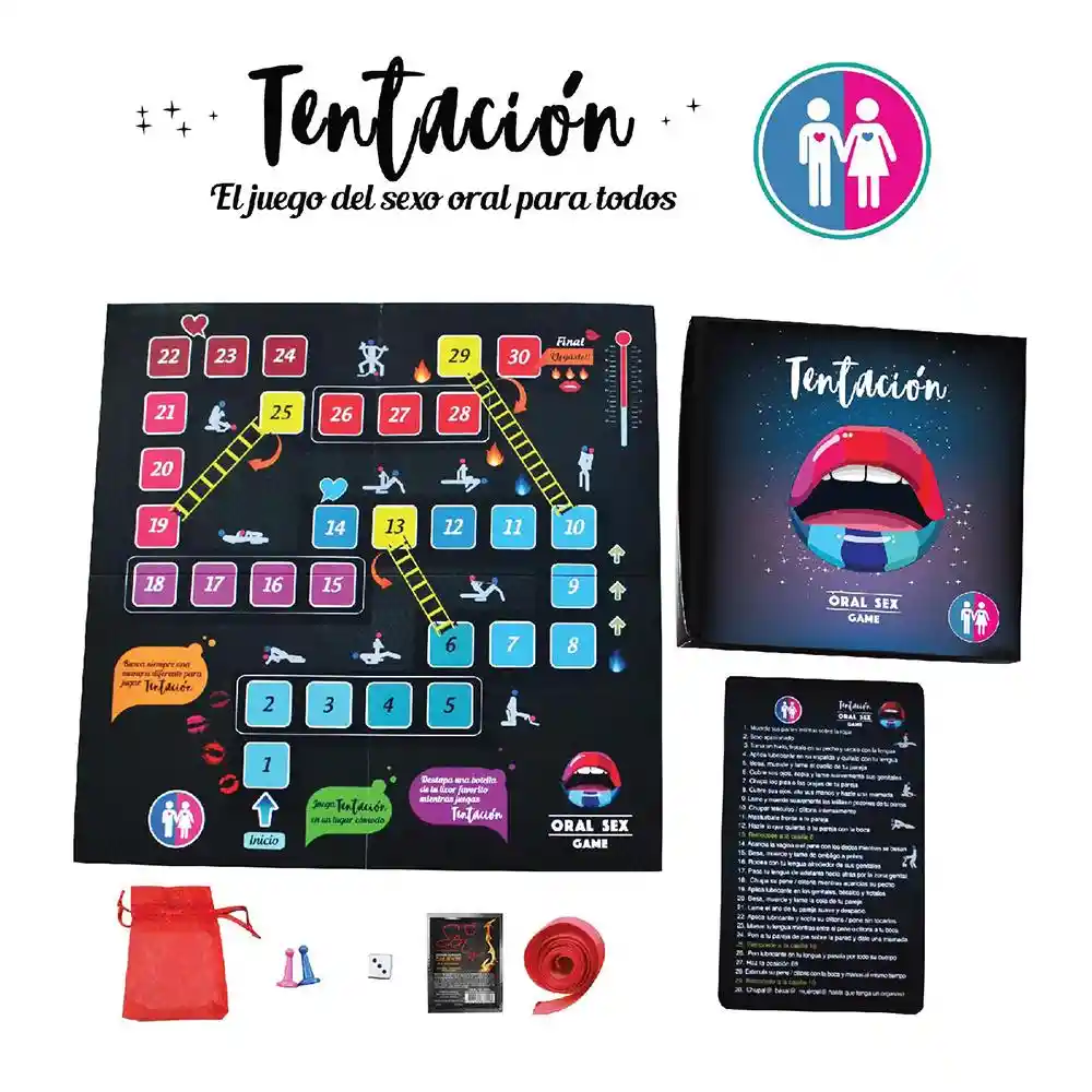 Juego Erótico Tentación - Sex Oral Hetero