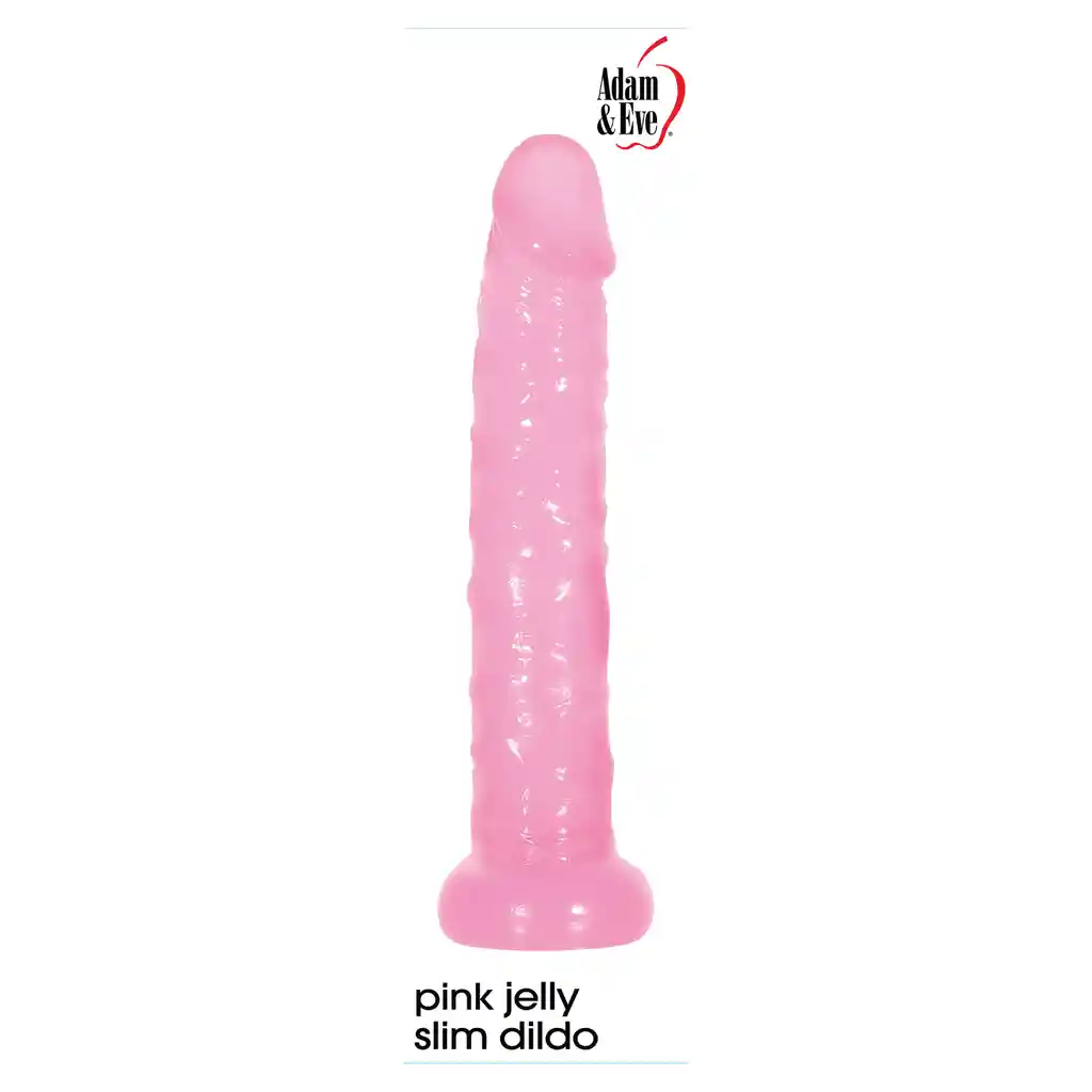 Dildo Realista Pink Jelly Slim