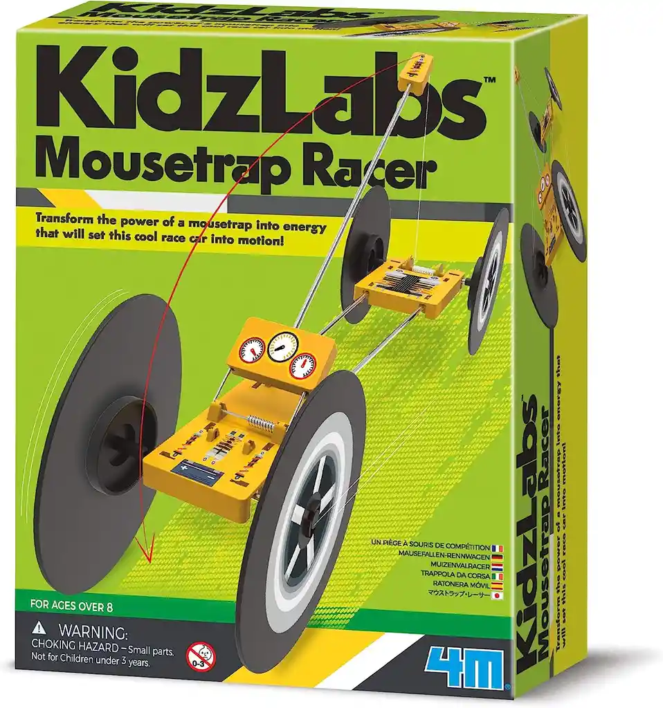 Kit De Experimento Carro De Carreras Ciencia Para Niños