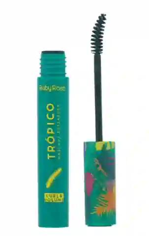 Pestañina Tropico Curva Y Volume (verde) Ruby Rose