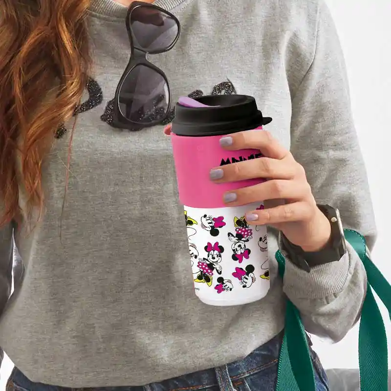 Eco Vaso To Go Minnie Mouse