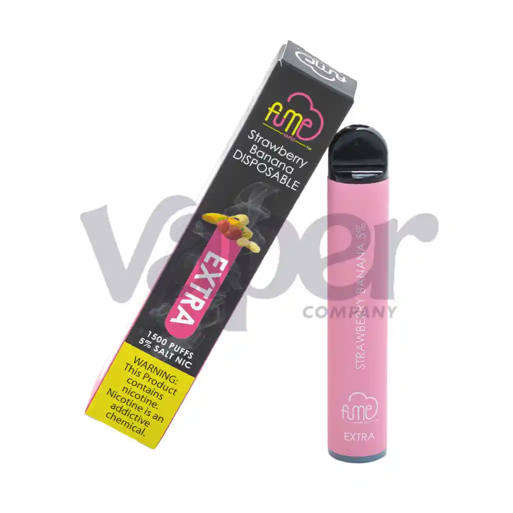 Vaper Fume Strawberry Banana Extra 1500 Puffs