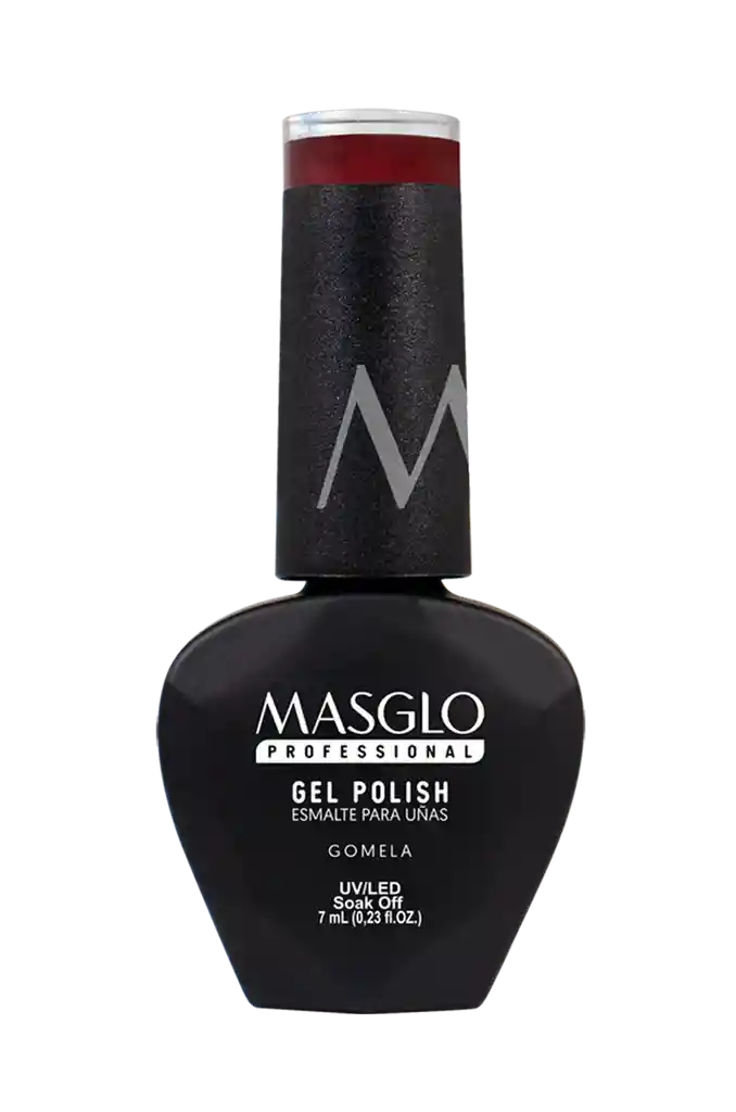 Gomela - Esmalte Semipermanente Masglo Professional Gel Polish 7 Ml Cremoso - Gama Rojo