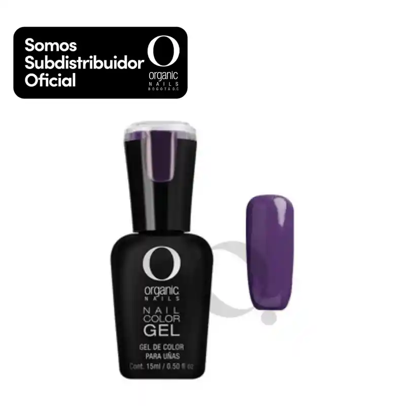  Color Gel Org 017 Midnight Gothic 15 Ml ORGANIC NAILS 