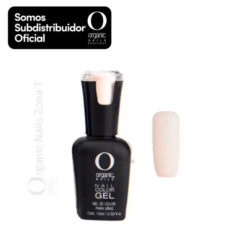  Color Gel Org 163 Vanilla 15Ml ORGANIC NAILS 