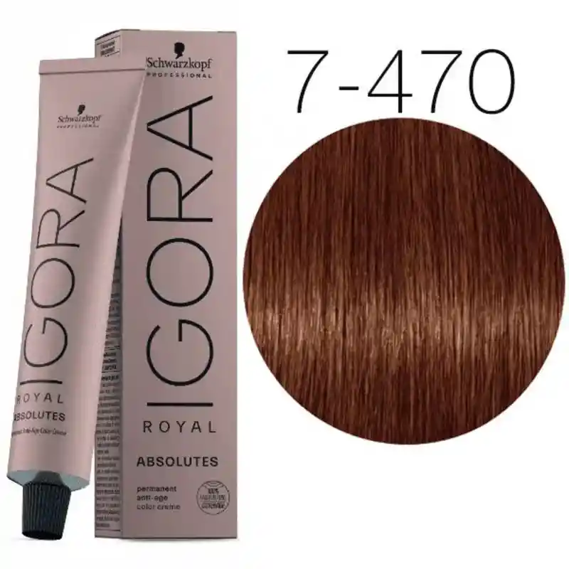 Igora Absolutes 7-470 Cobre Beige 60 Ml