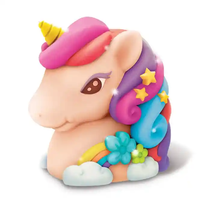 Kit De Arte Pinta Tu Alcancía De Unicornio Para Niñas