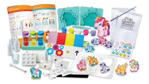 Kit De Arte Unicornios Arcoíris Juego Stem Para Niños Niñas