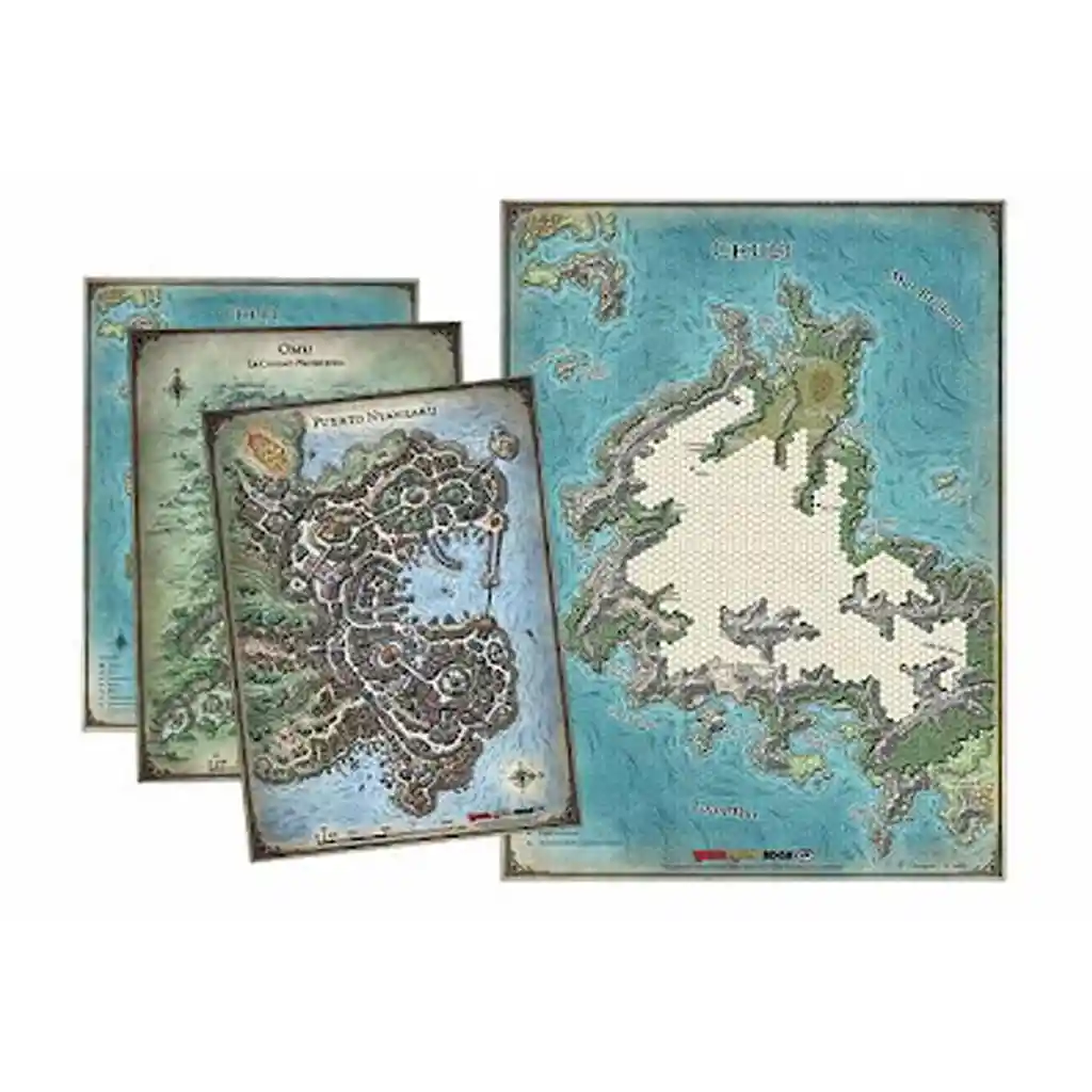 Set De Mapas De La Tumba De La Aniquilación