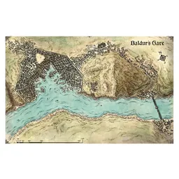 Mapa De Puerta De Baldur