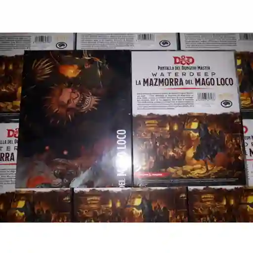 Pantalla Del Dm La Mazmorra Del Mago Loco