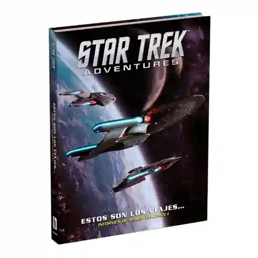 Star Trek Adventures: Estos Son Los Viajes...-libro