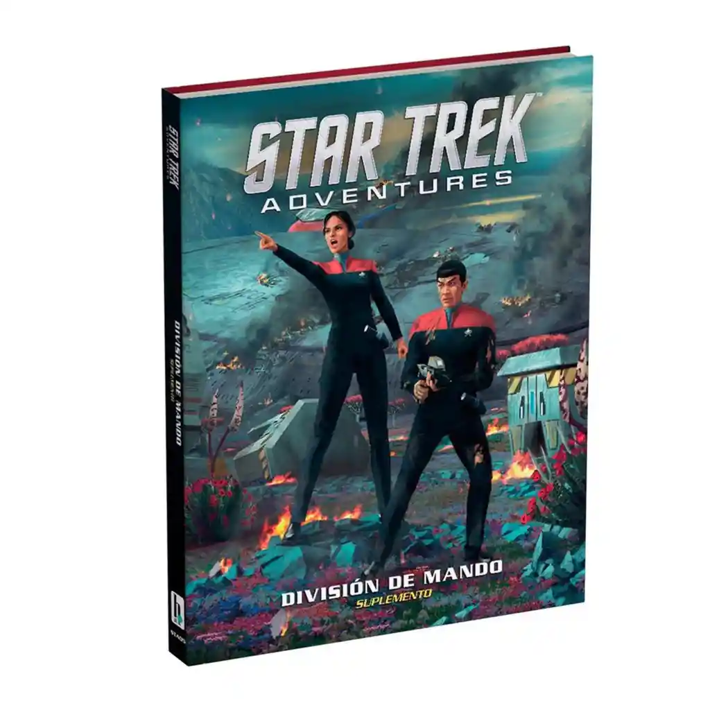 Star Trek Adventures: División De Mando-libro