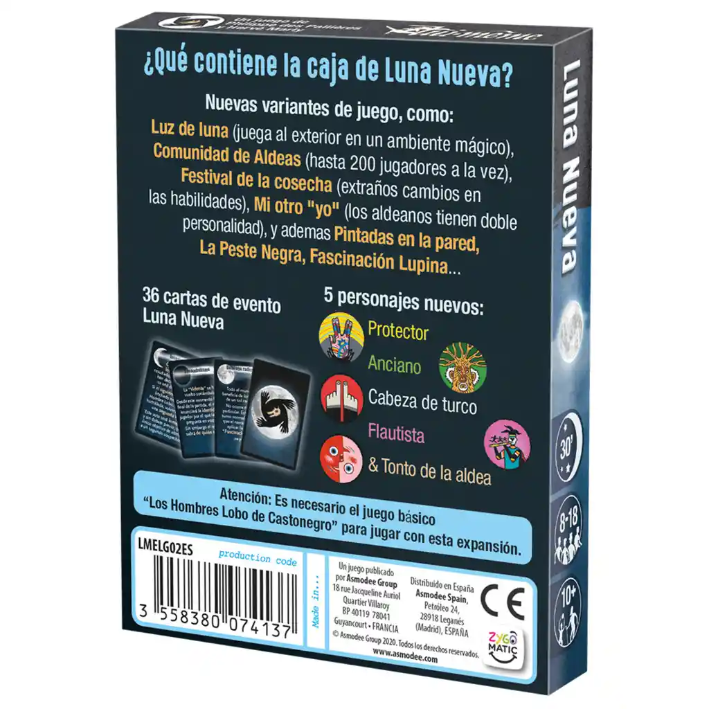 Los Hombres Lobo De Castronegro: Luna Nueva