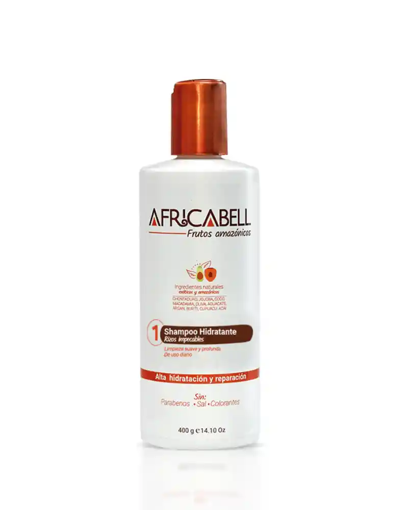 Shampoo Hidratante Africabell 400ml - Arobell