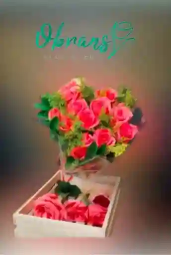 Buquet Rosas Salmon 12