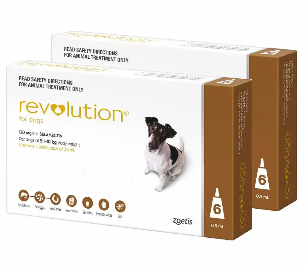 Revolution 12% Perros De 5.1-10 Kg