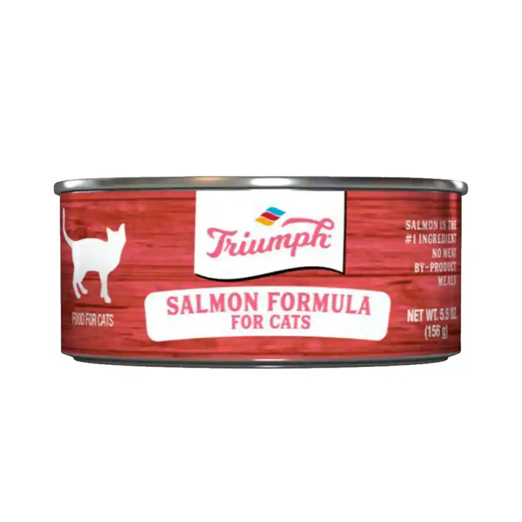 Triumph Cat Wild Spirit Lata Salmon 5.5 Oz - 156 Gr