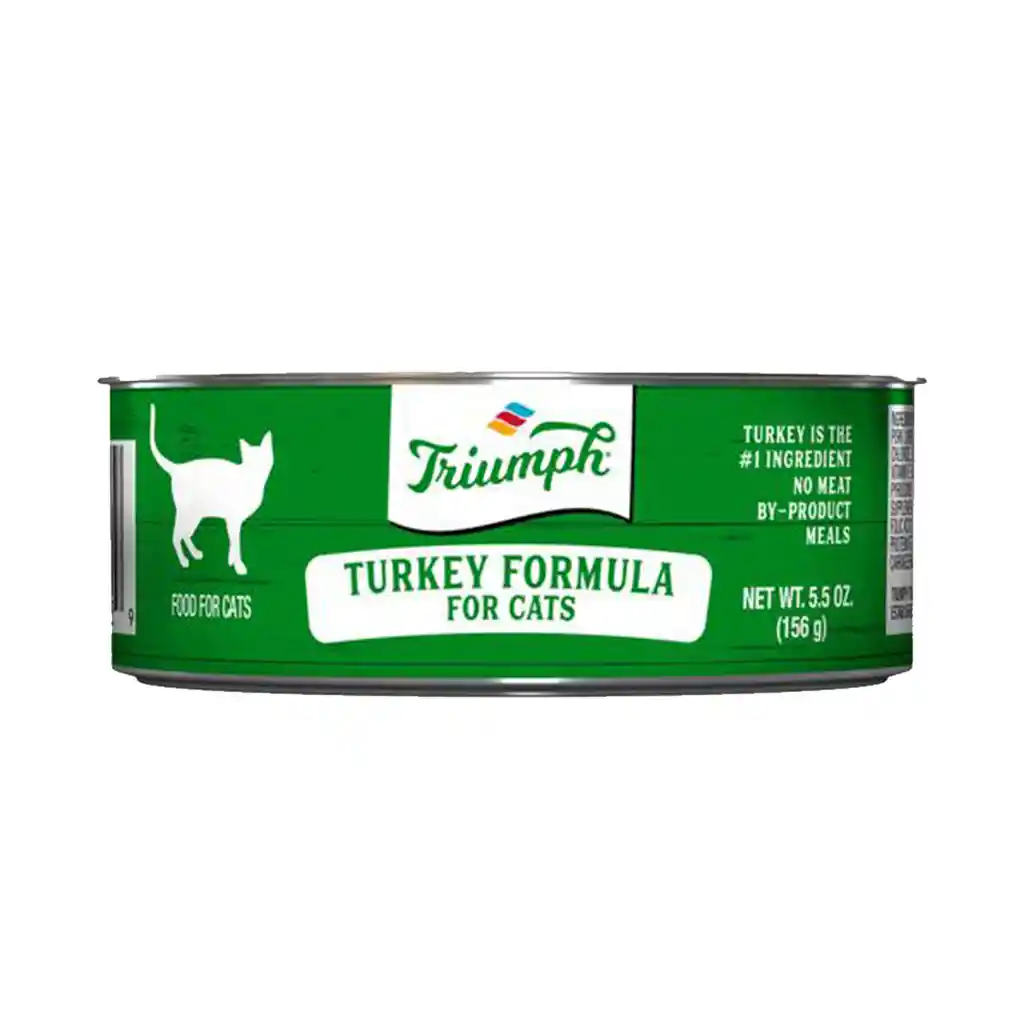 Triumph Cat Wild Spirit Lata Turkey - Pavo 5.5 Oz - 156 Gr