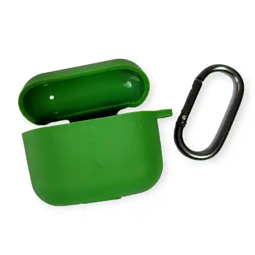 Silicone Case Para Airpods 3 Verde Militar