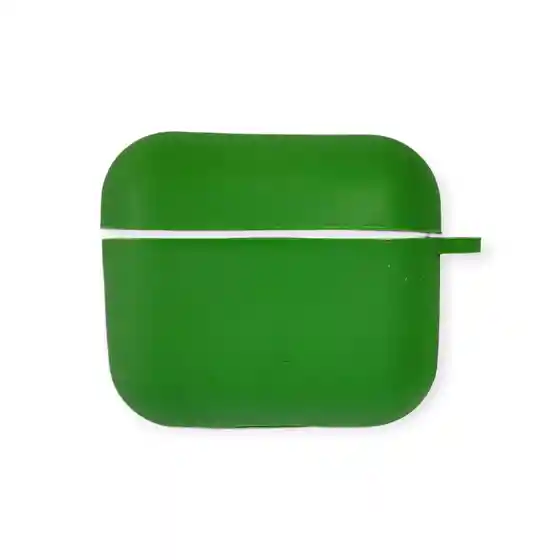 Silicone Case Para Airpods 3 Verde Militar