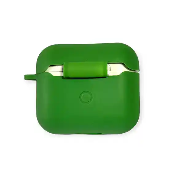 Silicone Case Para Airpods 3 Verde Militar