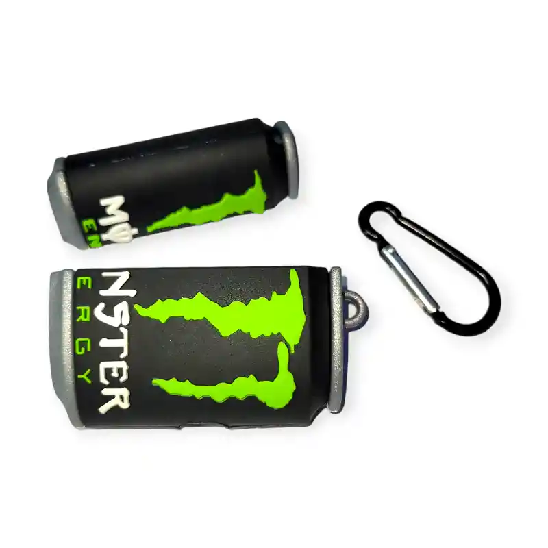 Estuche Para Airpods 3 Monster Energy Silicona Diseño 3d