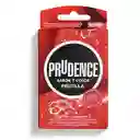 Condones Prudence Fresa Sabor Y Color X 3 Unds - Frutilla