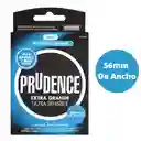 Condones Prudence Extra Grande Ultra Sensible X 3 Unds